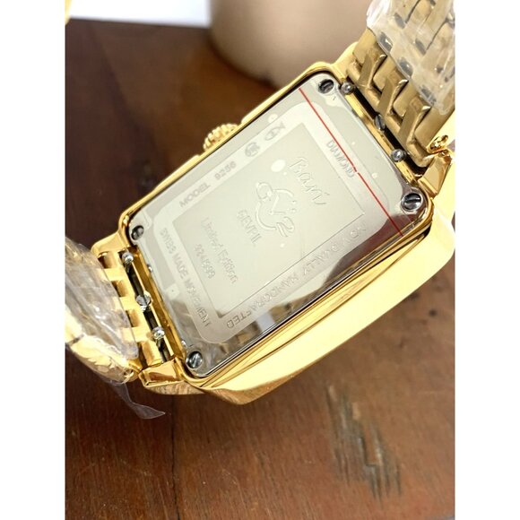 GV2 by Gevril Women's Watch 9256 Swiss Quartz Mother of Pearl Dial Gold Steel - Picture 6 of 13